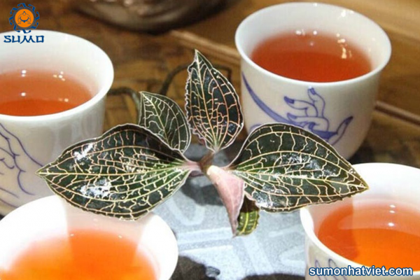 Hướng dẫn pha trà lan kim tuyến