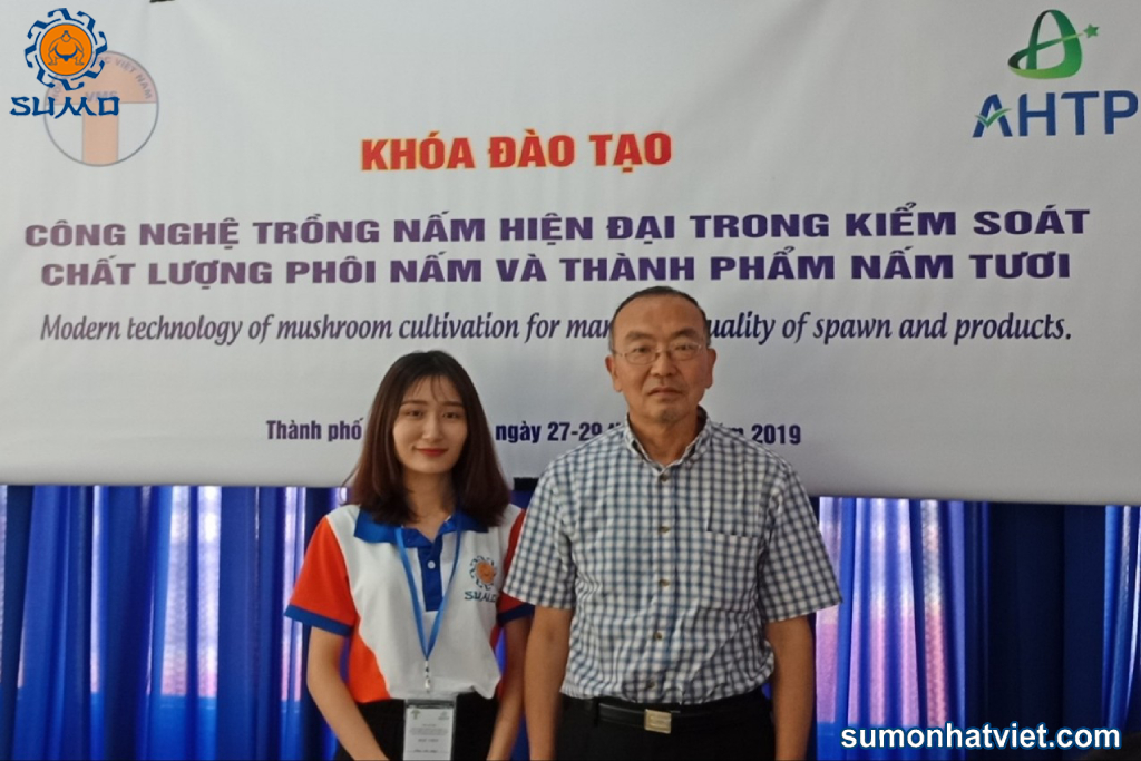Sumo Nhật Việt tham gia hoạt động nghiên cứu sản xuất giống nấm