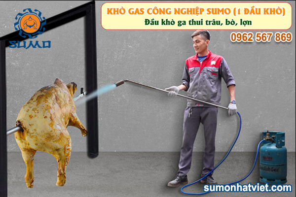 Khò gas công nghiệp SUMO 1 đầu khò (04)