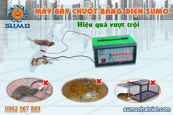 Máy bẫy chuột bằng điện SUMO