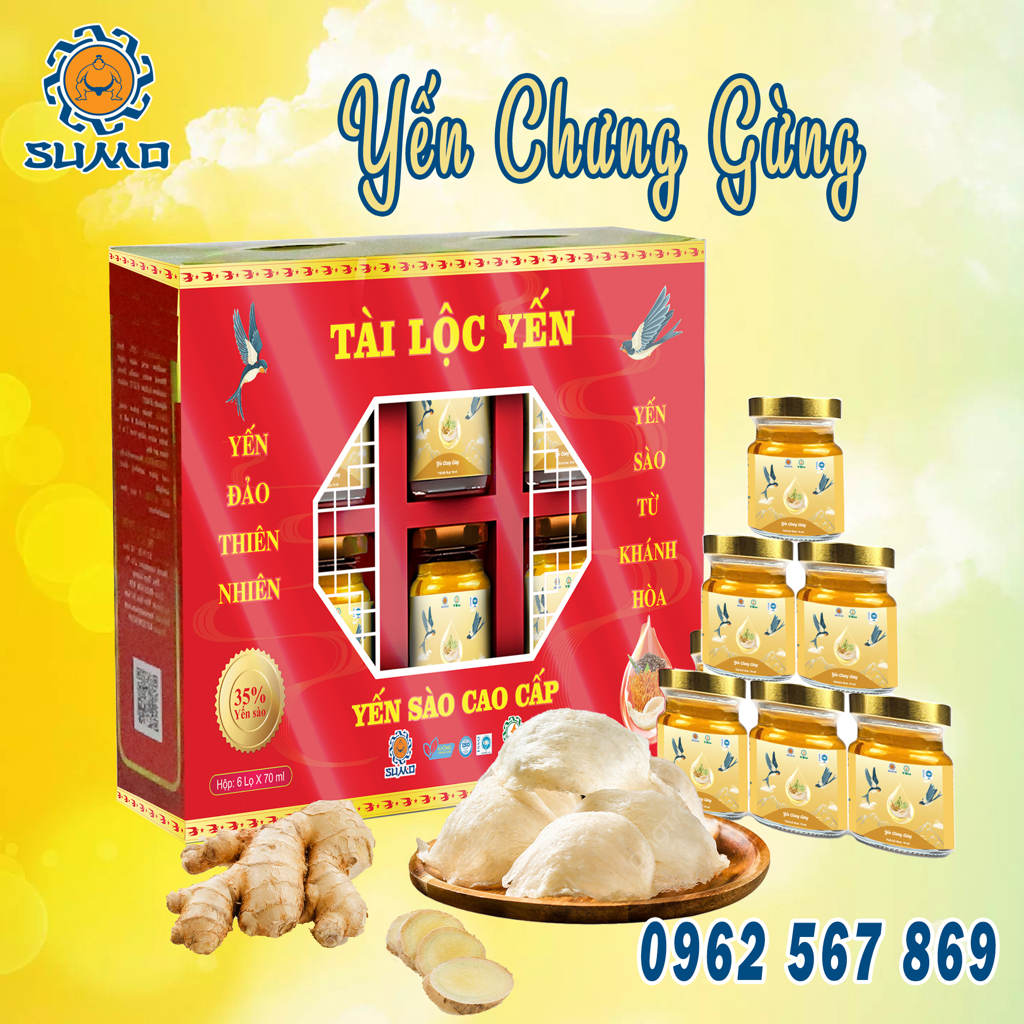 Yến Chưng Gừng SUMO