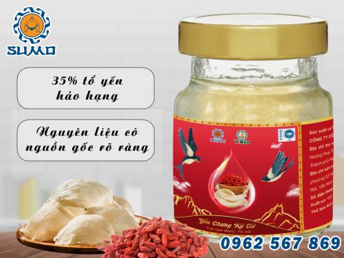 Yến chưng 35%