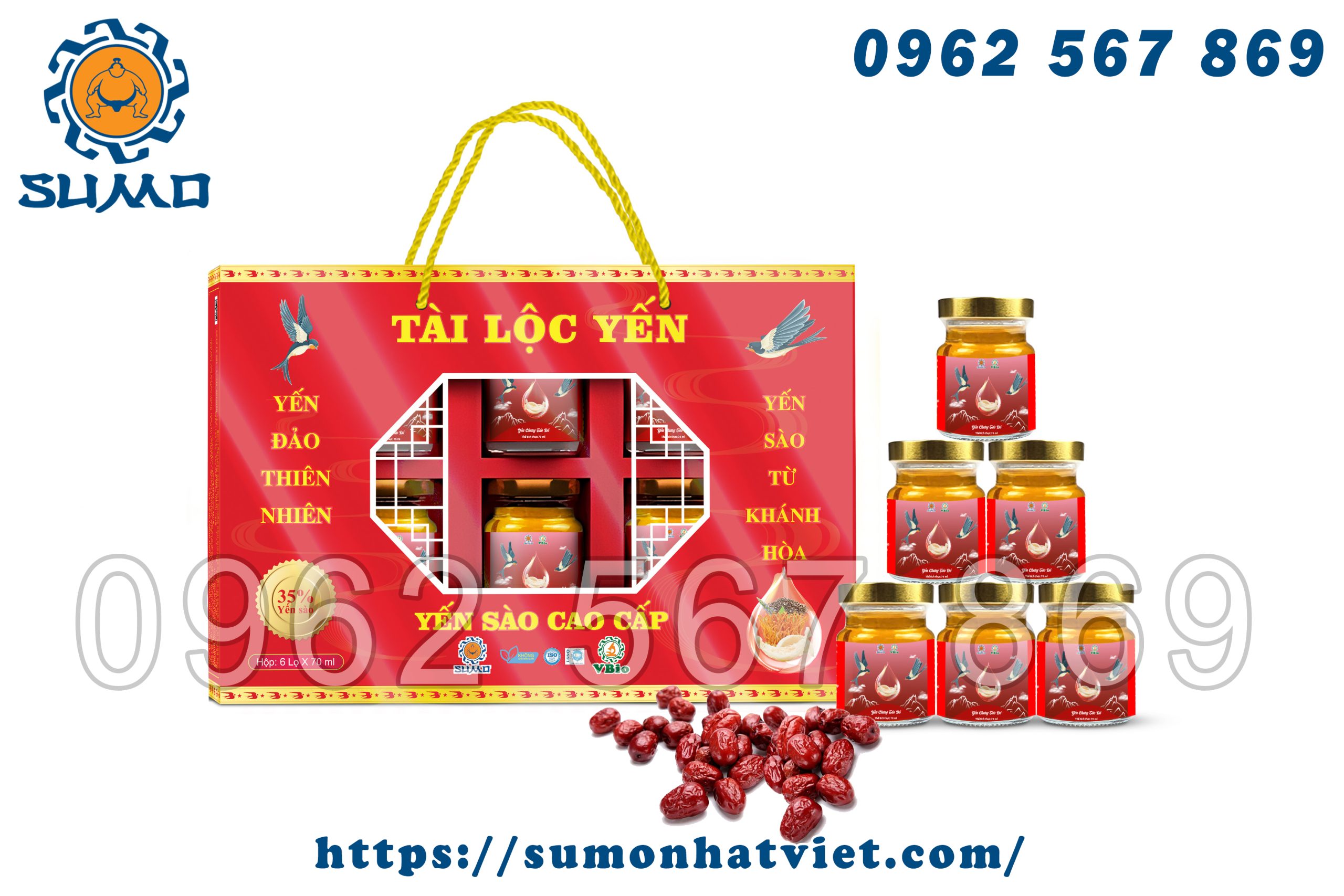 Yến chưng táo đỏ