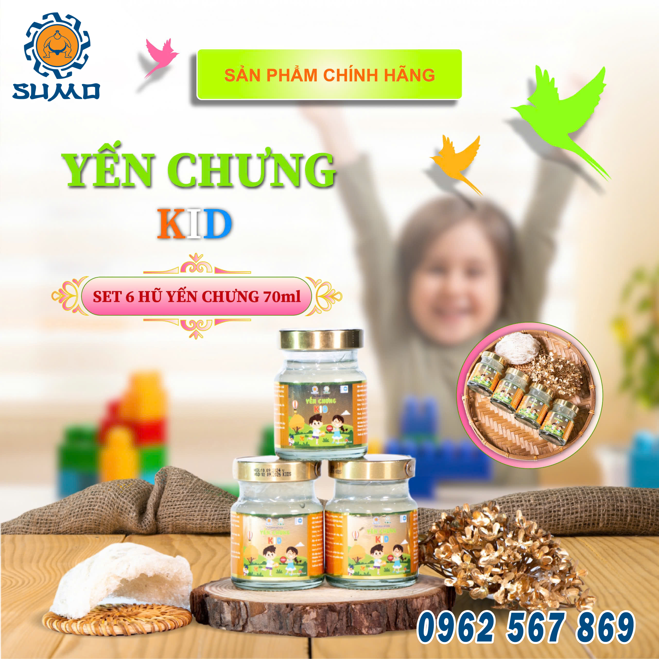 Yến chưng cho bé : Thực Phẩm Bổ Sung Yến Chưng Kid