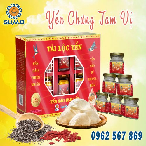 Yến chưng tam vị